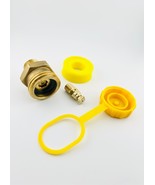 Propane Cylinder Tank Vanagon Westfalia Fill valve 1-3/4&quot; Acme 1/4&quot; NPT ... - $37.51 CAD