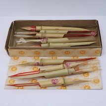 Lot of 10 Hakubundo Vintage Bamboo Reed Pen Calligraphy Japan - £61.79 GBP