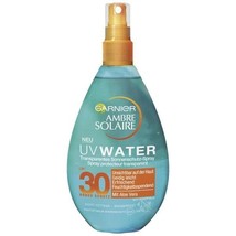 Garnier Ambre Solaire UV WATER SPF 30 lightweight sunscreen spray FREE SHIP - £18.54 GBP