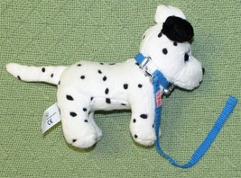 Battat Our Generation Dalmatian Dog Plush Stuffed Puppy Animal w/COLLAR Leash 7&quot; - £8.63 GBP