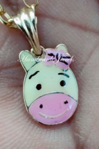 Disney Cartoon Pendant, 925 Silver Pendent, Baby Brith Gift Pendent, Baby Shower - £39.31 GBP