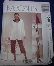 McCall Misses Miss Petite Maternity Shirt Jacket Top Dress Pants Size XS-M #4046 - £4.61 GBP