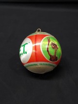 Vintage 1982 E.T. The Extra-Terrestrial Satin Ball Christmas Holiday Ornament  - £5.32 GBP