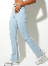 MOTEL ROCKS Bootleg Jeans in Sky Blue (MR127.2) - £26.58 GBP