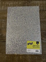 Pop! Foam Sheet 8.26x11.80”Silver Glitter - $218.04 MXN