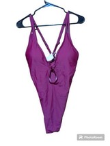 Ekouaer Women&#39;s Swimsuit Size 2XL One Piece Purple/Burgandy NWT - £11.07 GBP