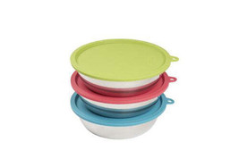 Messy Mutts Dog Bowl and Lid Set 1.5 Cup 6 Pack - £21.27 GBP