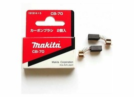 GENUINE NEW Makita Original CB70 CB-70 Carbon Brushes 8 х 5 х 11 mm 191914-5 - £14.70 GBP