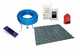 ARDEX FLEXBONE 120V Radiant Floor Heating Kit - Cable, Membrane, WiFi Thermostat - £327.26 GBP - £891.05 GBP
