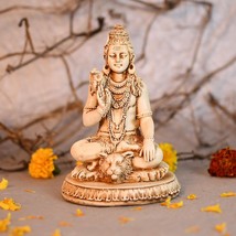 Bholenath Shiva Statue Hindu God Idol Statue for Pooja Lord Blessing Shanker Dei - £30.14 GBP