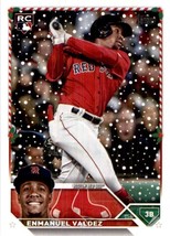 2023 Topps Holiday #H171 Enmanuel Valdez NM Near Mint RC Rookie Red Sox ID:66565 - $1.73