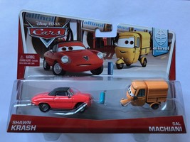 Disney Pixar Cars 2-pack Shawn Krash &amp; Sal Machiani - £23.88 GBP
