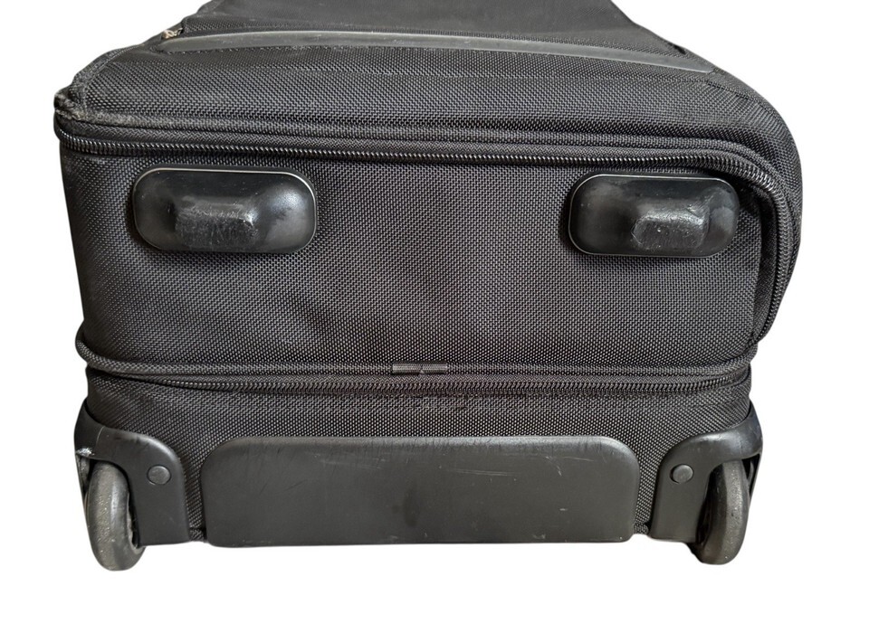 22” TUMI Alpha G4 Carry-On Bag Suitcase Luggage Garment Black Nylon 22034D4 VGUC Item image 10