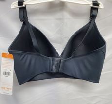 Simply Perfect by Warner's Women's 36DD Longline Convertible Wirefree Bra Black image 3