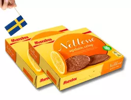 2 Boxes of Marabou Noblesse apelsin (orange) Crisp 150g (5.29 Oz) - Swed... - $16.82