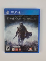 Middle-Earth: Shadow of Mordor PS4 Video Game Original Case w Manual VGC - £10.00 GBP