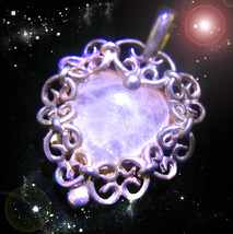 HAUNTED NECKLACE QUEEN OF HEARTS MASTER OF LOVE HIGHEST LIGHT OOAK MAGICK  image 2