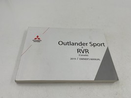 2019 Mitsubishi Outlander Sport and RVR Owners Manual Handbook OEM C03B4... - $44.99