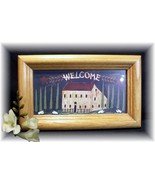 Primitive Americana Welcome Saltbox House Picture~BNWT - $7.95