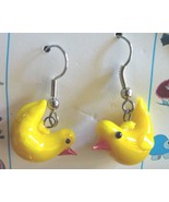 Global Village Yellow Chick Earrings - $8.19 CAD