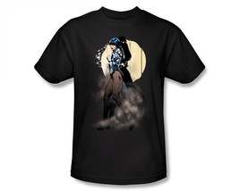 DC Comics Zatanna Illusion Men&#39;s Black Adult Shirt - £16.51 GBP