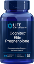 MAKE OFFER! 2 Pack Life Extension Cognitex Elite Pregnenolone 60 tabs image 1