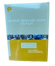 George Bernard Shaw On Film New Sealed (Dvd Criterion) Major Barbara, Caesar Fs - £17.36 GBP