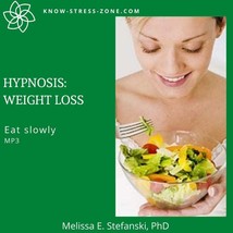 Hypnosis: Weight Loss Eat Slowly MP3; Binaural Beats; Self Care; Stress; Mental - £3.19 GBP