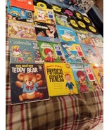 Vintage 70&#39;s Lot of 27 Mixed See, Hear, Read Book and 7&quot; Record - $125.67 CAD