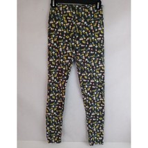 LuLaRoe OS Leggings With Colorful Whimsical Floral Designs - $10.62