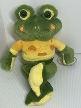 Adorable frog kawaii cute Calplush with tags spring Easter basket plush ... - £9.02 GBP