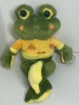 Adorable frog kawaii cute Calplush with tags spring Easter basket plush ... - £8.92 GBP