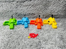 Hasbro Hungry Hungry Hippos Board Game Replacement Parts Set Of 4 - £15.12 GBP