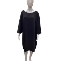 Lauren Ralph Lauren Women&#39;s Black Flared Sleeve Dress Size 16 SKU 557 - £26.25 GBP