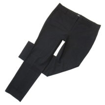 NWT Theory Straight Trouser in Black Traceable Stretch Wool Ankle Pants 12 - £74.04 GBP