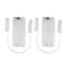 2 Pack Hollister Sterile Urinary Leg Bag 900 mL Vinyl with Leg Straps RE... - $34.29