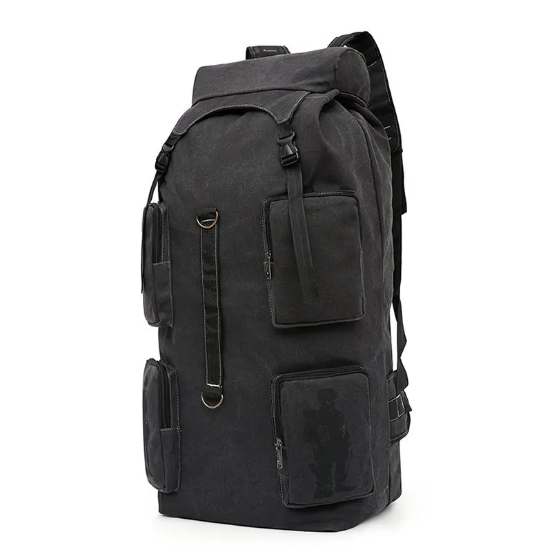 2024 Fashion Men Backpack Bags Canvas Outdoors Large Space Students Clim... - $142.08