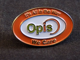 OPIS HEALTHCARE LAPEL PIN GOLD TONE It&#39;s All In The Way We Care EMPLOYEE... - £5.87 GBP