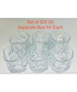 NEW Set of 6 Unique Hammered Liquor Glass  Bourbon Tequila Vodka Whiskey... - $49.14 CAD
