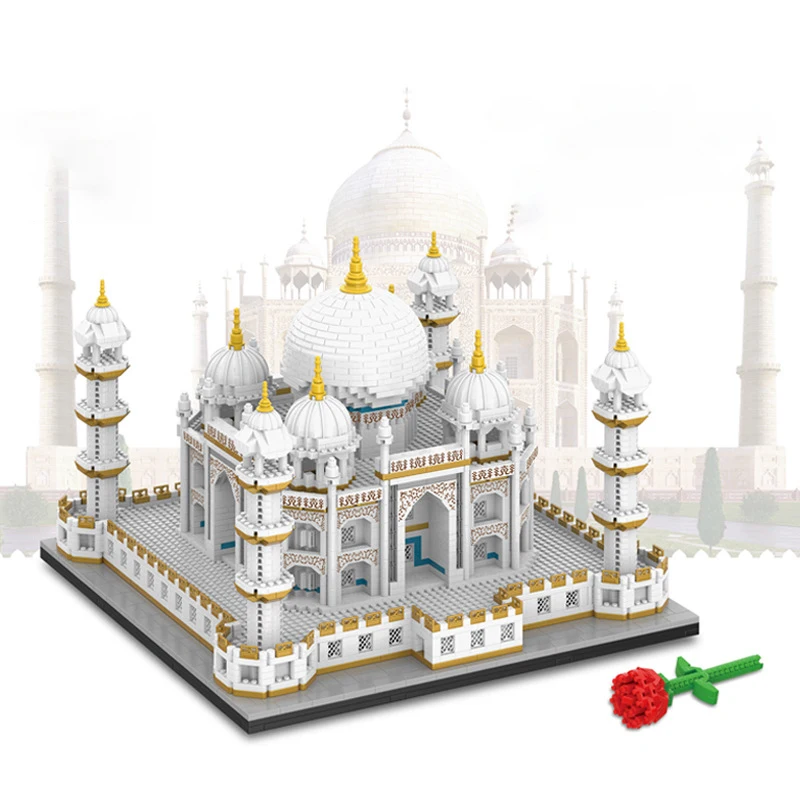 Big Size Castle Building Blocks Taj Mahal Castle Blocks DIY Simulation - £43.02 GBP