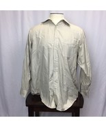 Daniel Cremieux Classics Mens 17/35 Shirt Long Sleeve Button Down White ... - $18.30 CAD
