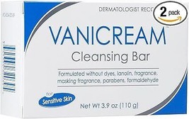 Vanicream Cleansing Bar 3.9 Oz (110 G) Pack of 2 by Vanicream - $14.49