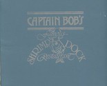 Captain Bob&#39;s Famous Shrimp Dock Restaurant Menu Roosevelt Blvd Key West... - $18.81