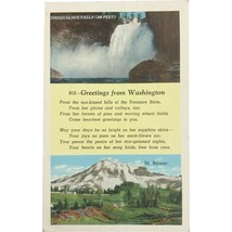 Vintage Postcard, Snoqualmie Falls, Washington - £7.98 GBP