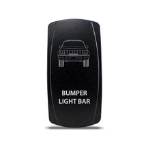 CH4X4 Rocker Switch for Jeep Cherokee XJ Bumper Light Bar Symbol - Blue  LED - £13.23 GBP