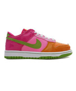 GIRLS NIKE DUNK LOW (GS/PS) RUNNING SNEAKERS/SHOES MELON PINK NEW $70 831 - $44.99