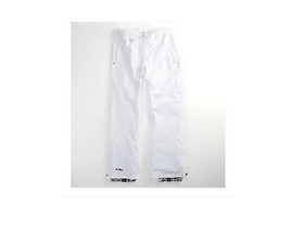 WOMEN&#39;S/JRS ROXY SLED SHELL SKI SNOWBOARDING SNOW PANTS WHITE NEW $170 - £82.33 GBP