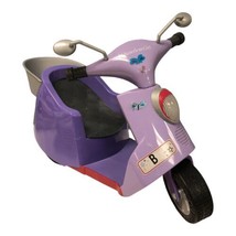 American Girl Scooter 18&quot; for Gabriela Doll Purple Moped Bike Tested Working - £19.60 GBP