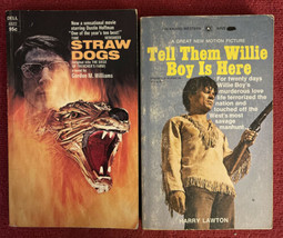 Movie Tie-In’s Straw Dogs Dustin Hoffman &amp; Tell Them Willie Boy Is Here R. Blake - £33.15 GBP