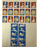 Disney&#39;s 101 Dalmatians Hallmark Stickers 5 Sheets Total - $9.90